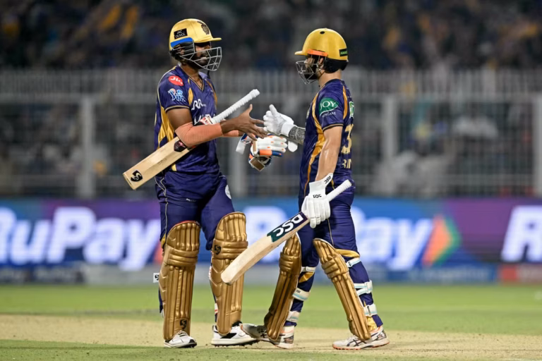 Rinku Singh hits half-century to lead Kolkata Knight Riders to first win of IPL season
